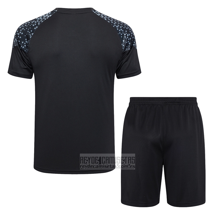 Chandal del Borussia Dortmund Manga Corta 2023-2024 Negro - Pantalon Corto